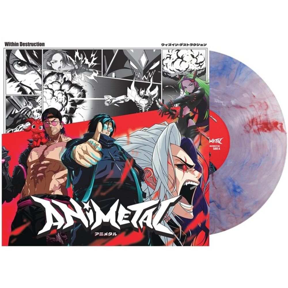 Within Destruction - Animetal    Clear/Red/White/Blue Marble LP